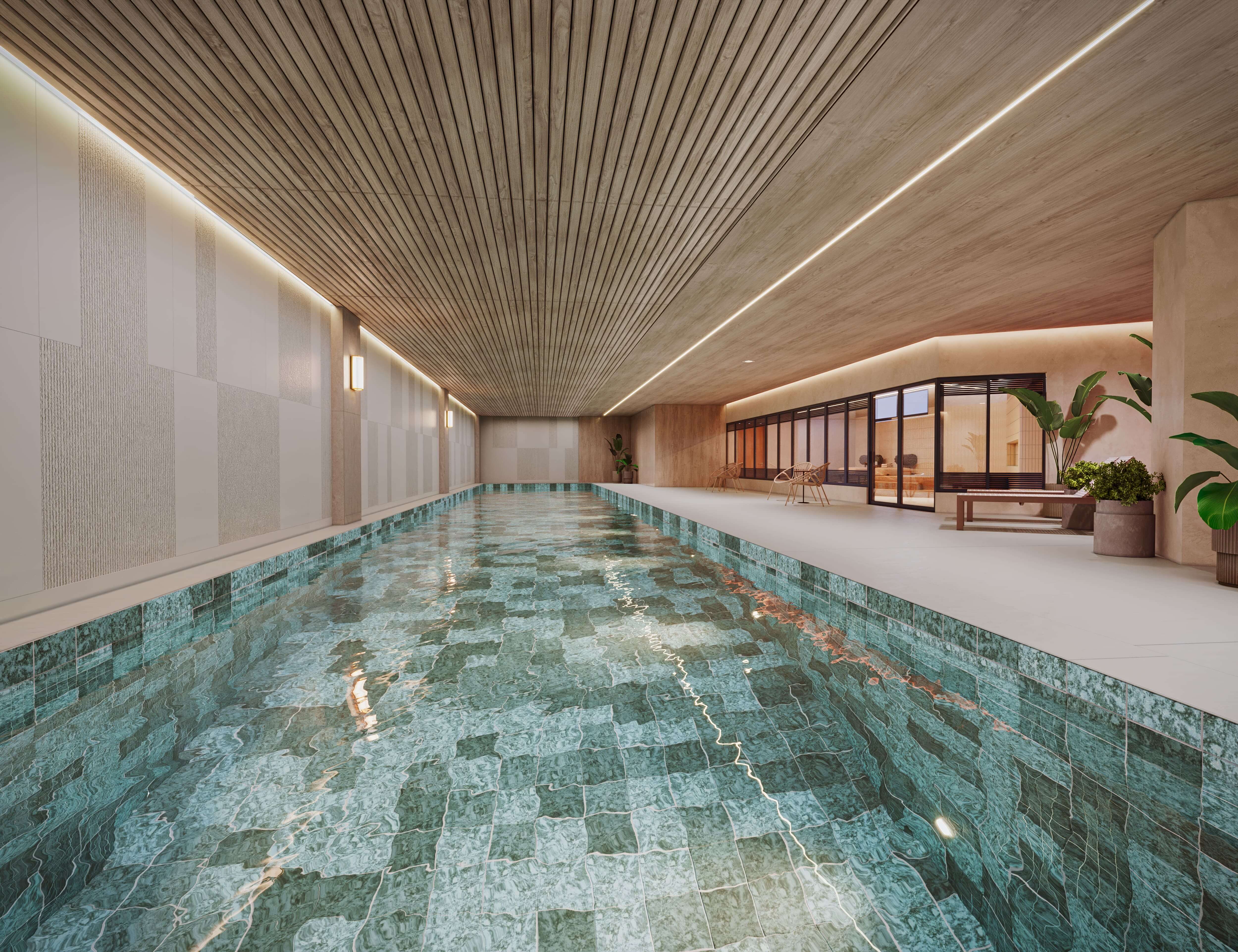 Piscina Coberta Aquecida